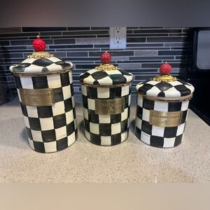 Mackenzie Child courtly check canister